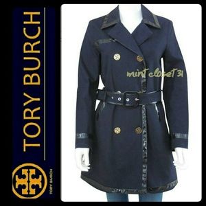 Tory Burch Double-Breasted Trench Coat